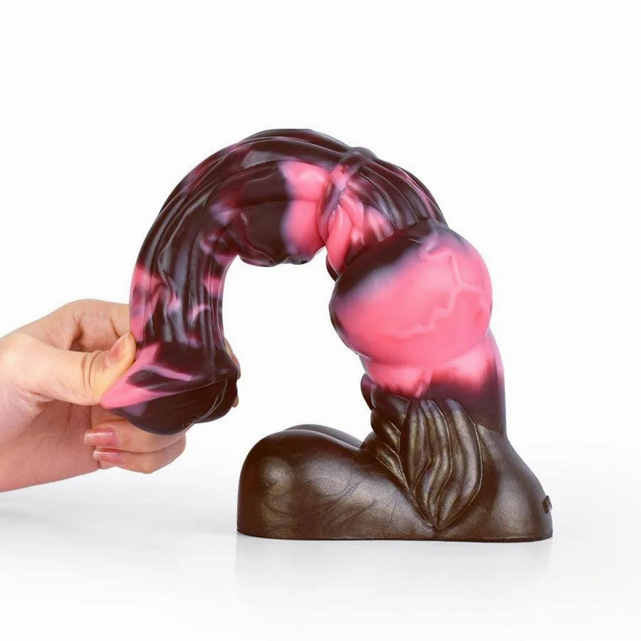 10 Inches Soft Silicone Horse Dick Dildo Toy