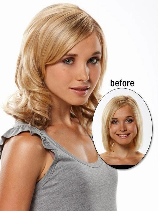 10" easiVolume (1 Piece) | Human Hair Volumizer | Clip In