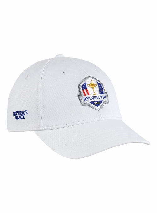 2025 Ryder Cup White Textured  Waffle Fabric Cap