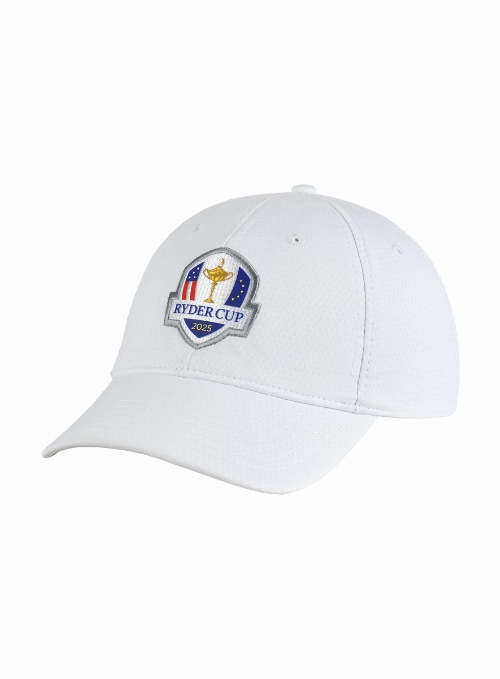 2025 Ryder Cup White Textured  Waffle Fabric Cap