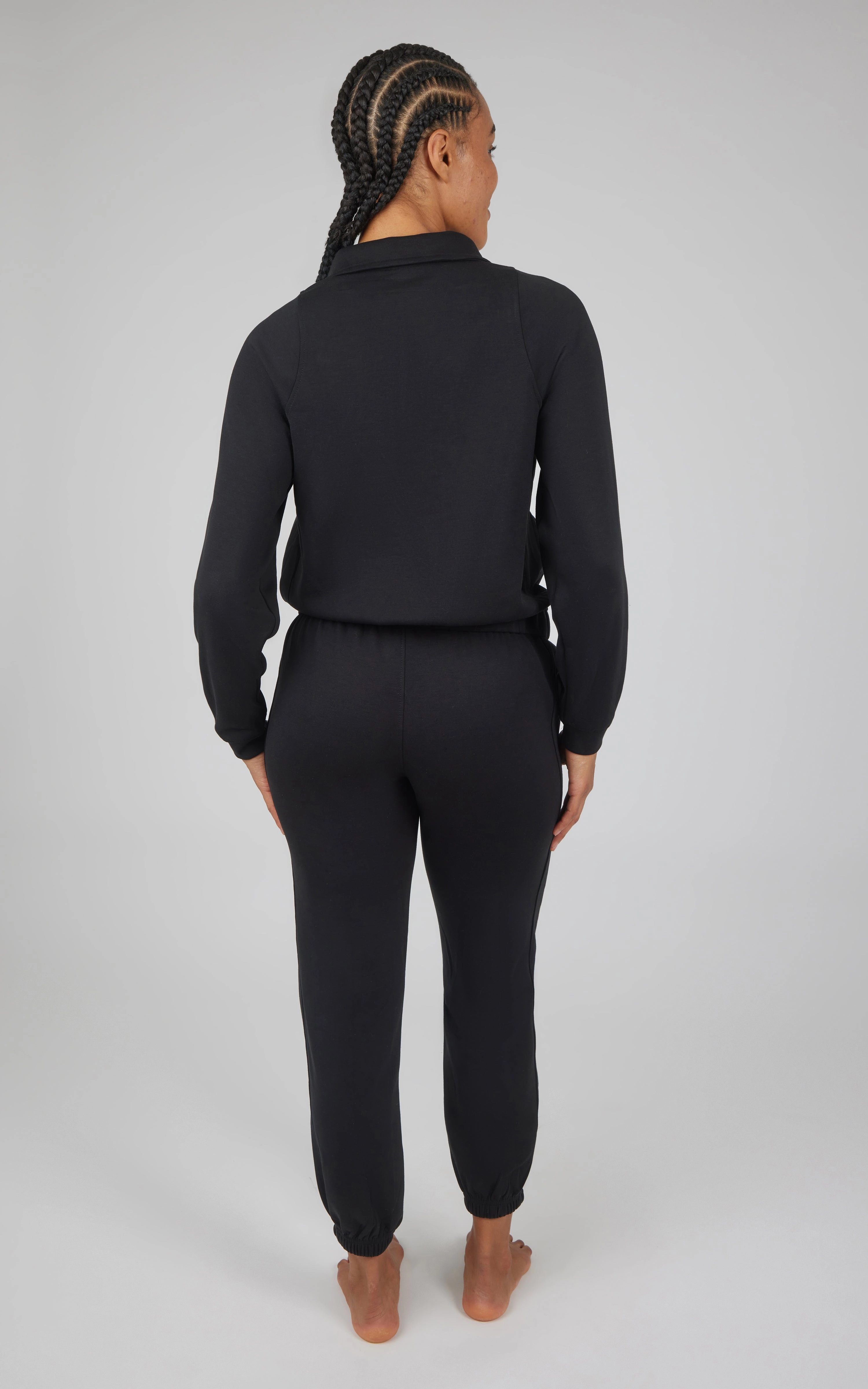 2 PC Softlite Half Zip Pullover and Jogger Set