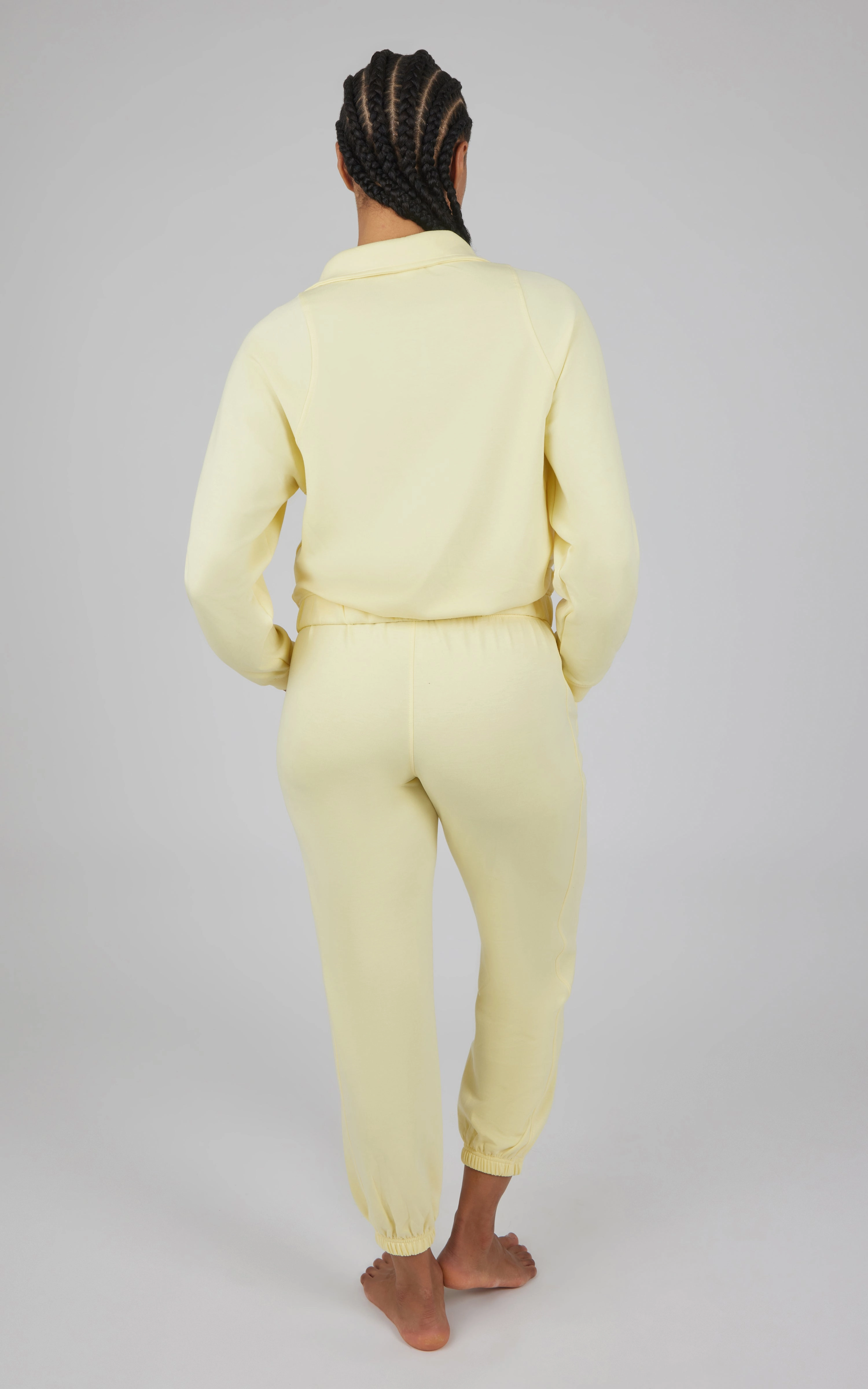 2 PC Softlite Half Zip Pullover and Jogger Set
