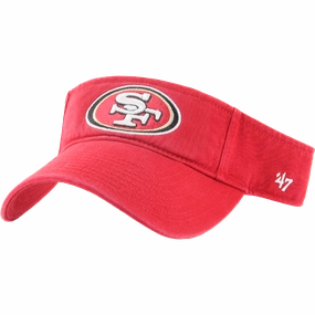 49ers 47 Clean Up Visor