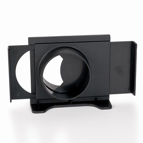4" Wall Mount ABS Self-Clean Blast Gate Fitting