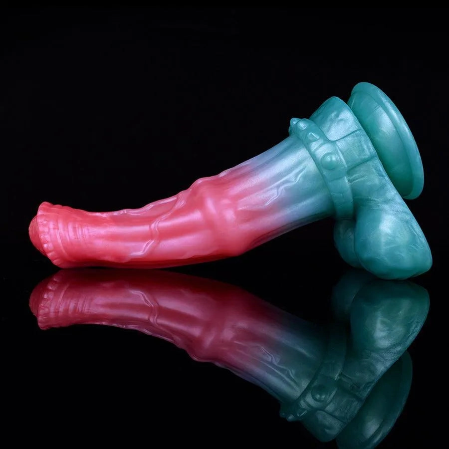 9 Inches Quality Silicone Suction Cup Horse Dildo for Women