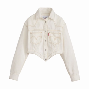   Levi's Cinched Blouse 'Ecru'