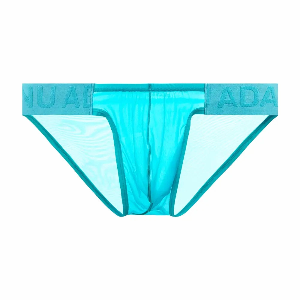 Adannu Men's Sexy High-Cut Bikini Briefs | Oxhorn Mesh Waistband AD787