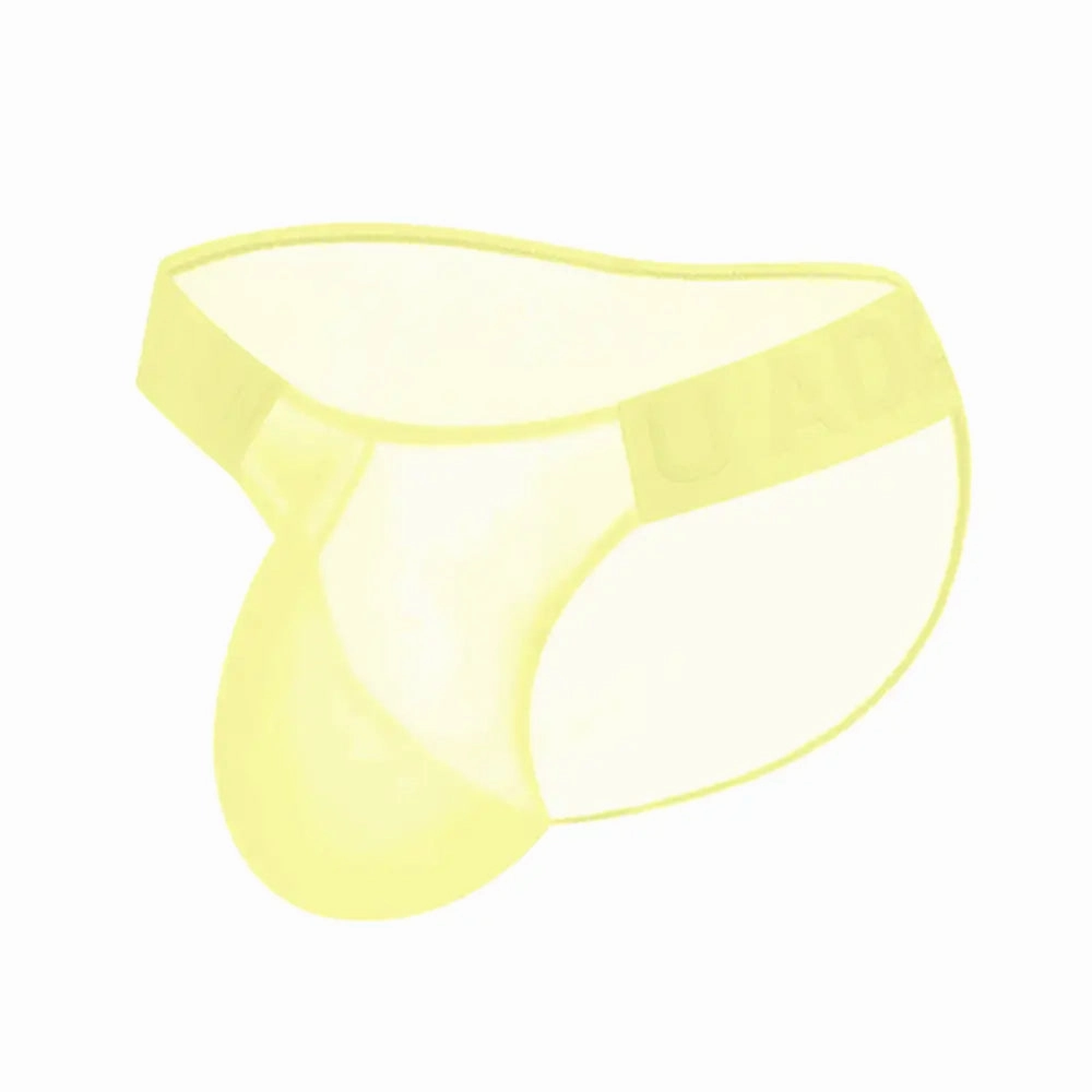Adannu Men's Sexy High-Cut Bikini Briefs | Oxhorn Mesh Waistband AD787