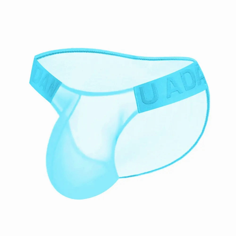 Adannu Men's Sexy High-Cut Bikini Briefs | Oxhorn Mesh Waistband AD787