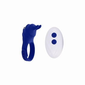Adjustable Fun Ring Remote Controlled Vibrating Cock Ring
