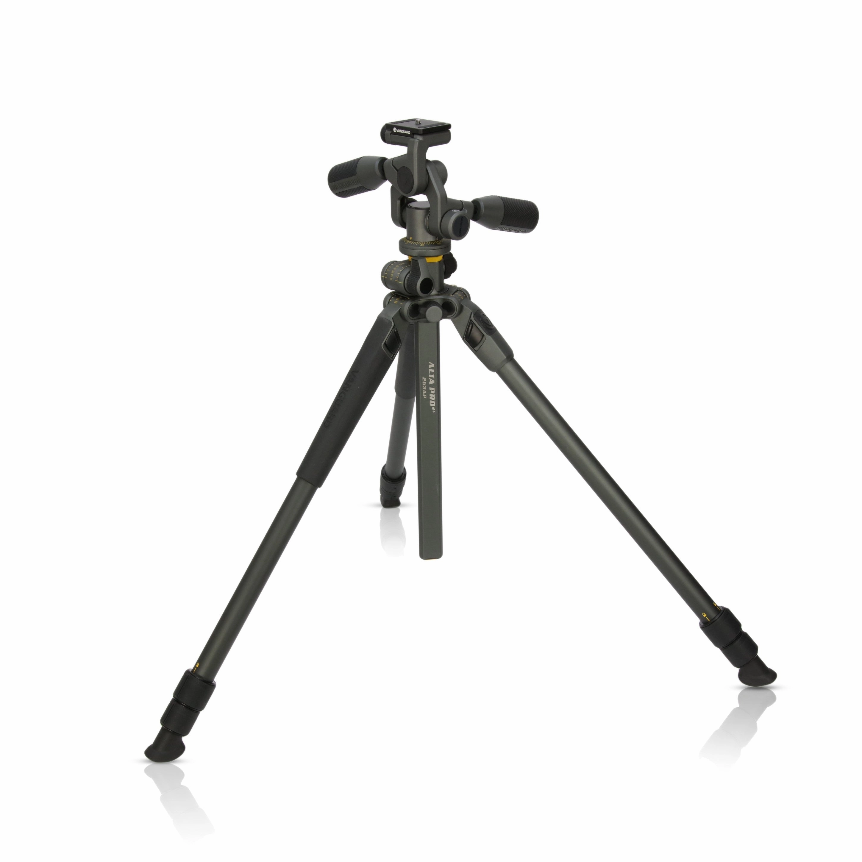 Alta Pro 2  263AP | Aluminum Tripod with 3-Way Video Pan Head | Overhead Shooting