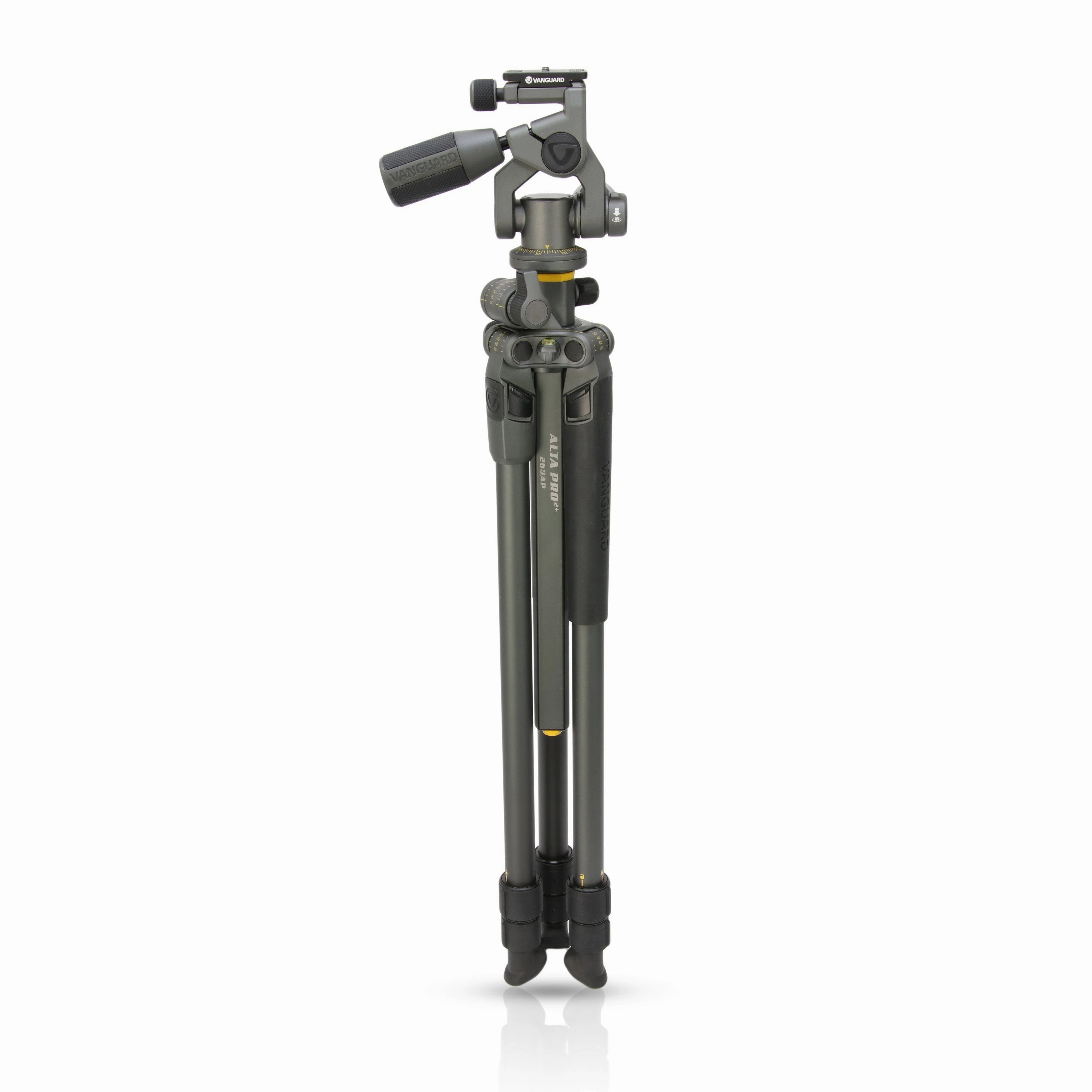 Alta Pro 2  263AP | Aluminum Tripod with 3-Way Video Pan Head | Overhead Shooting
