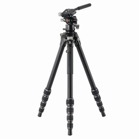 Alta Pro 3VLT 235AV12 Aluminum Travel Tripod w/ Counterbalancing Video Head