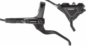 Altus BL-MT201/BR-UR300 Disc Brake Lever - Front Hydraulic Flat Mount Resin Pads BLK