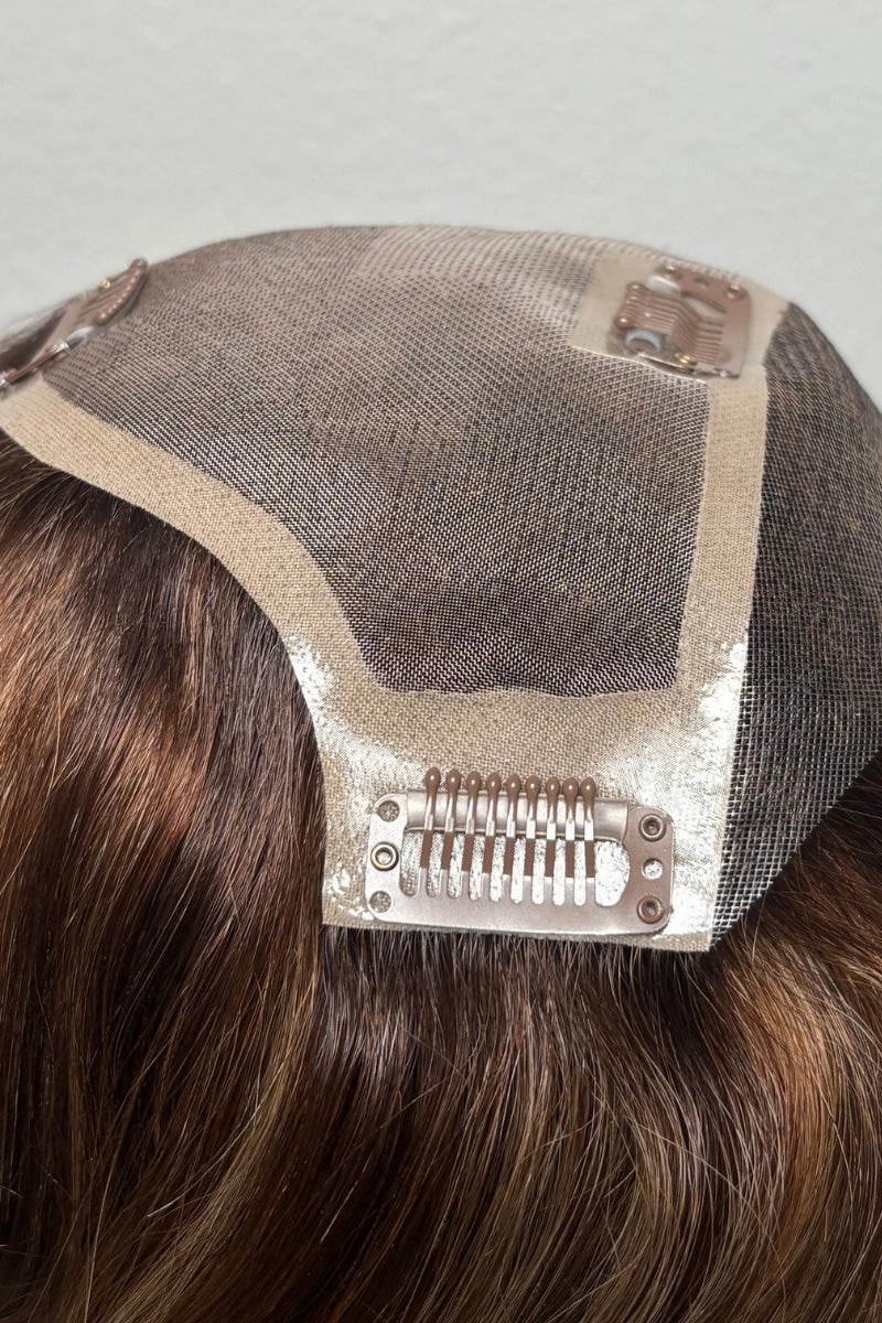 Amore Toppers - Remy 10" Human Hair Top Piece (#8709) - Remy Human Hair