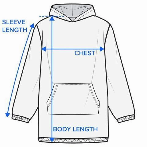 Anse Source D'Argent Wearable Blanket Hoodie