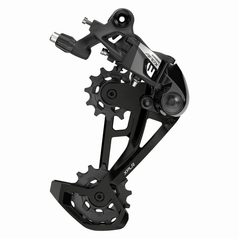 Apex XPLR Rear Derailleur - 12-Speed Medium Cage 44t Max Black D1