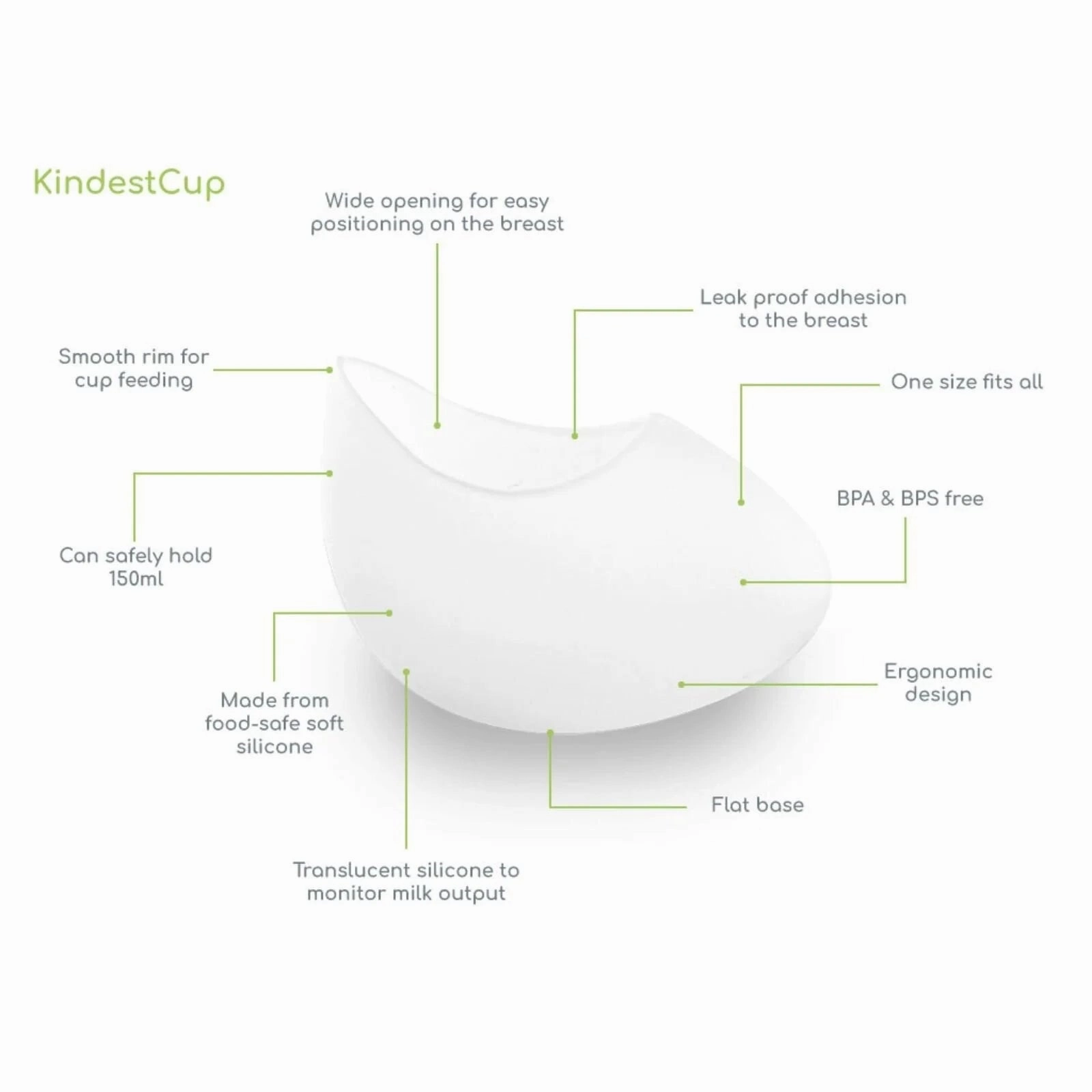 Ardo KindestCup 3-in-1 Breastmilk Collector
