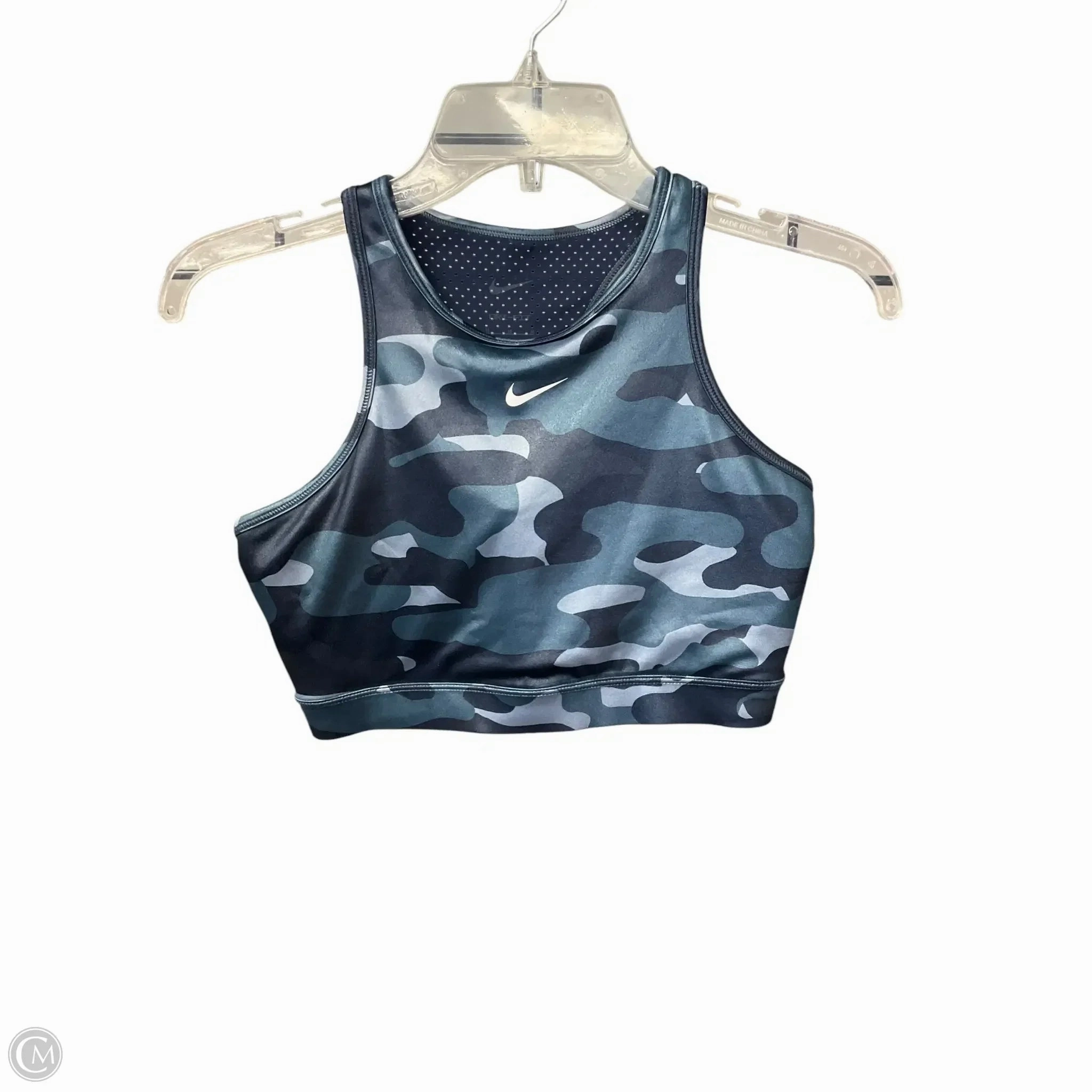 Athletic Bra By Nike Apparel In Camouflage Print. Size: M