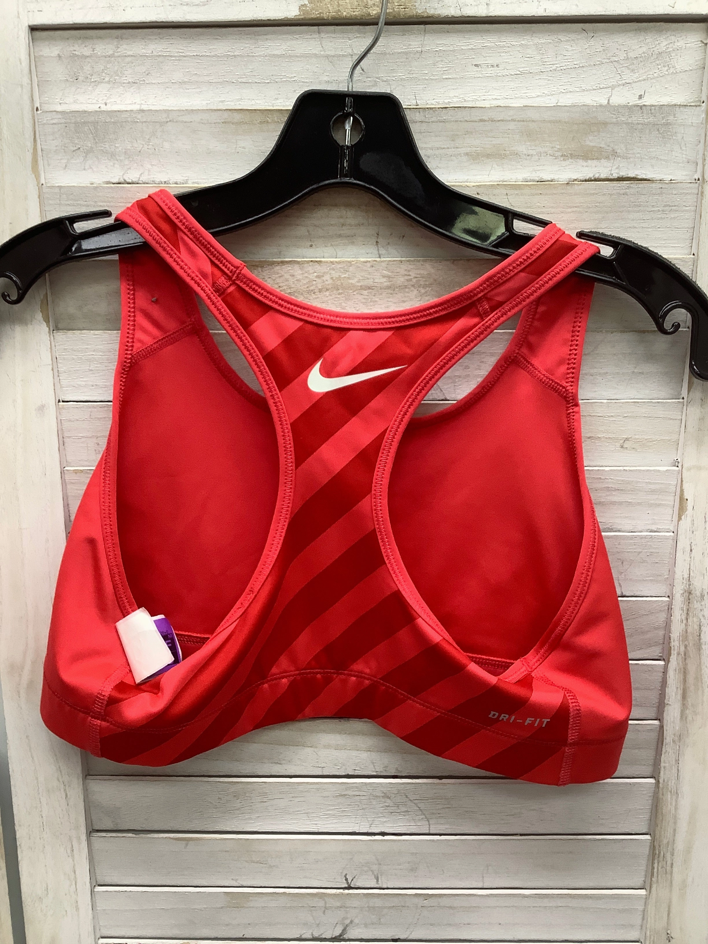 Athletic Bra By Nike Apparel In Pink. Size: L