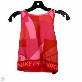 Athletic Bra By Nike Apparel In Pink, Size: S