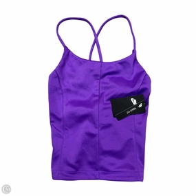 Athletic Bra By Nike Apparel In Purple. Size: S