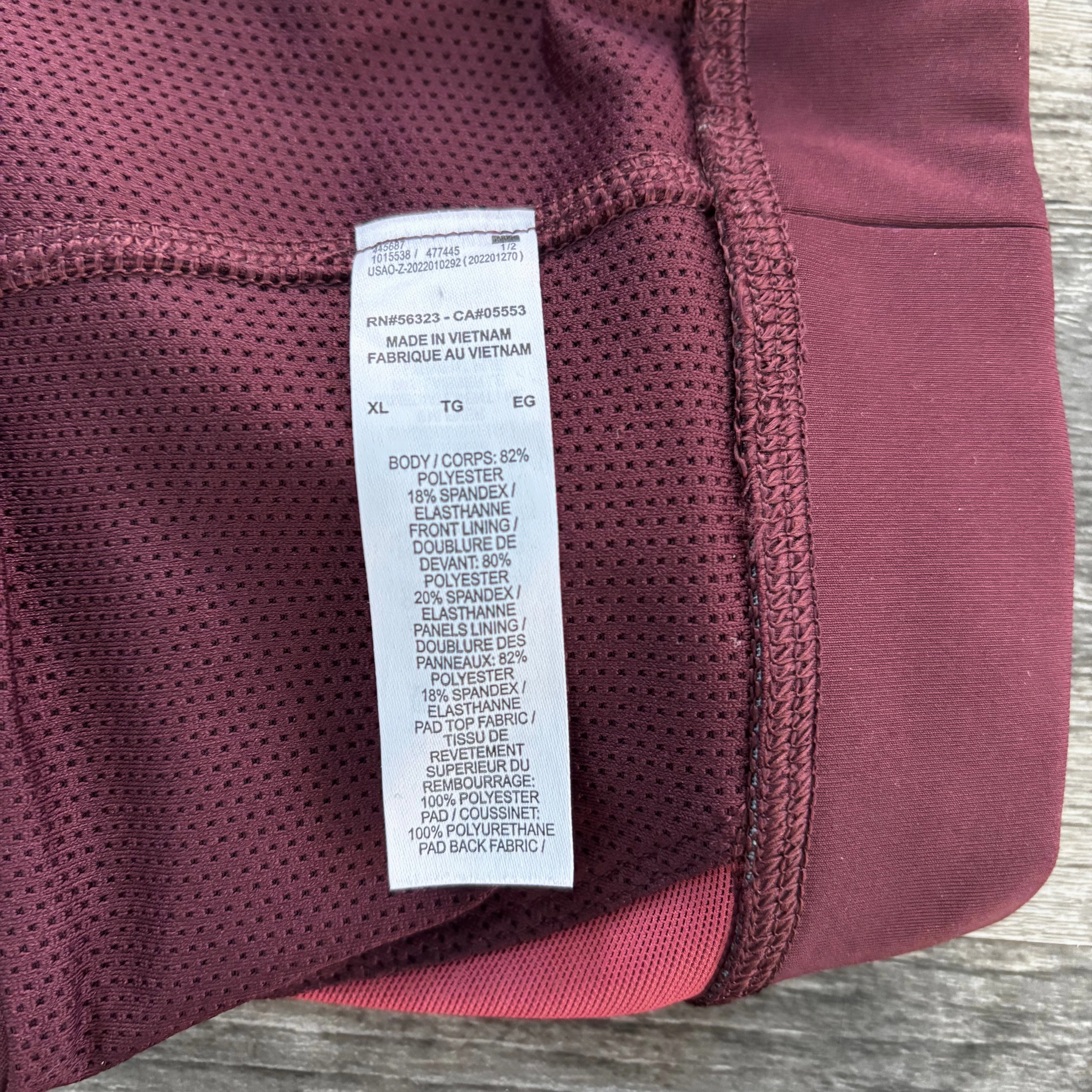 Athletic Bra By Nike Apparel In Purple. Size: Xl