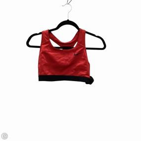 Athletic Bra By Nike Apparel In Red. Size: M