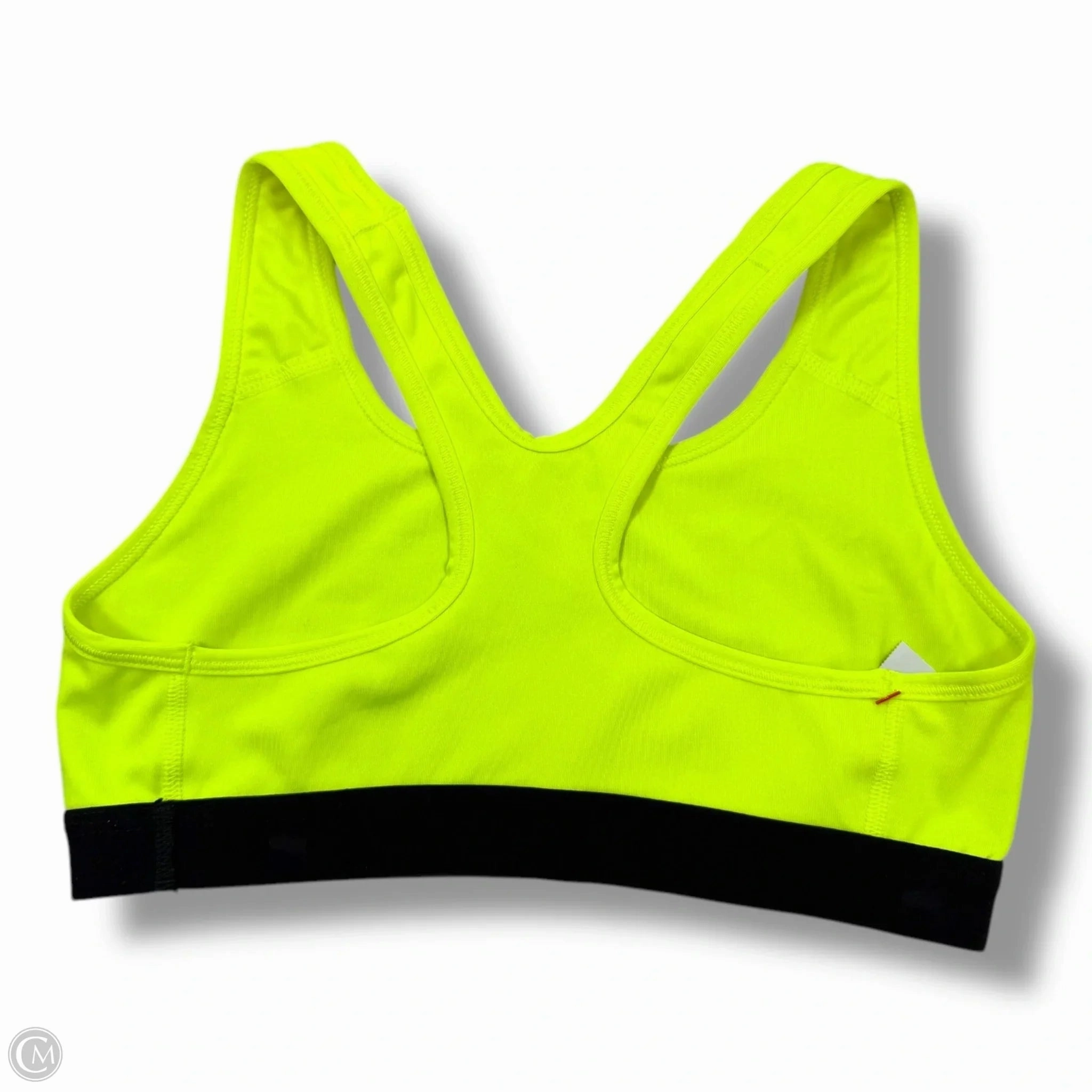 Athletic Bra By Nike In Green, Size: S