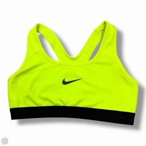 Athletic Bra By Nike In Green, Size: S