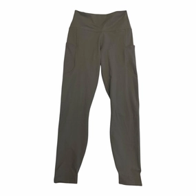 Athletic Leggings By Nike In Green, Size:M