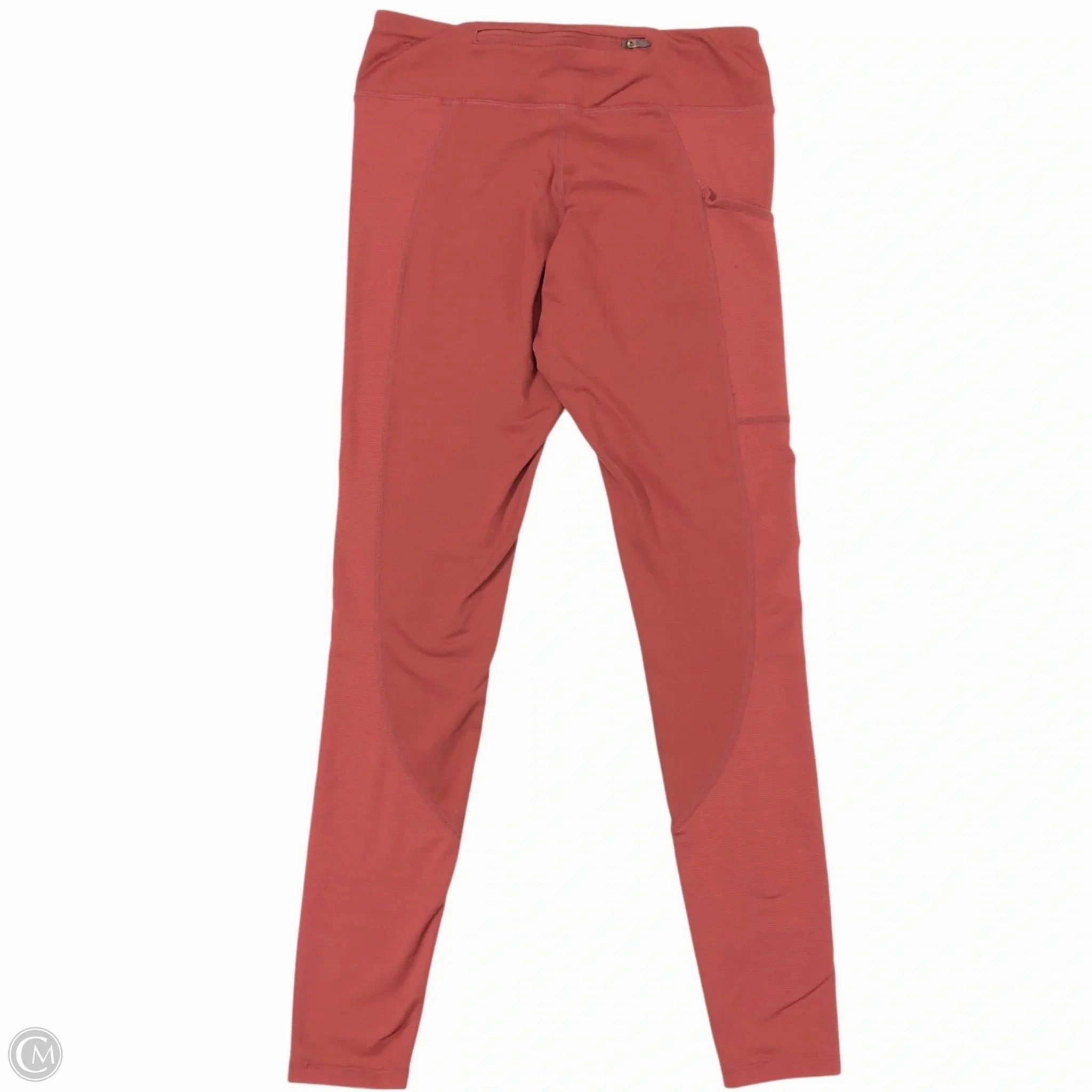 Athletic Leggings By Nike In Red, Size: S