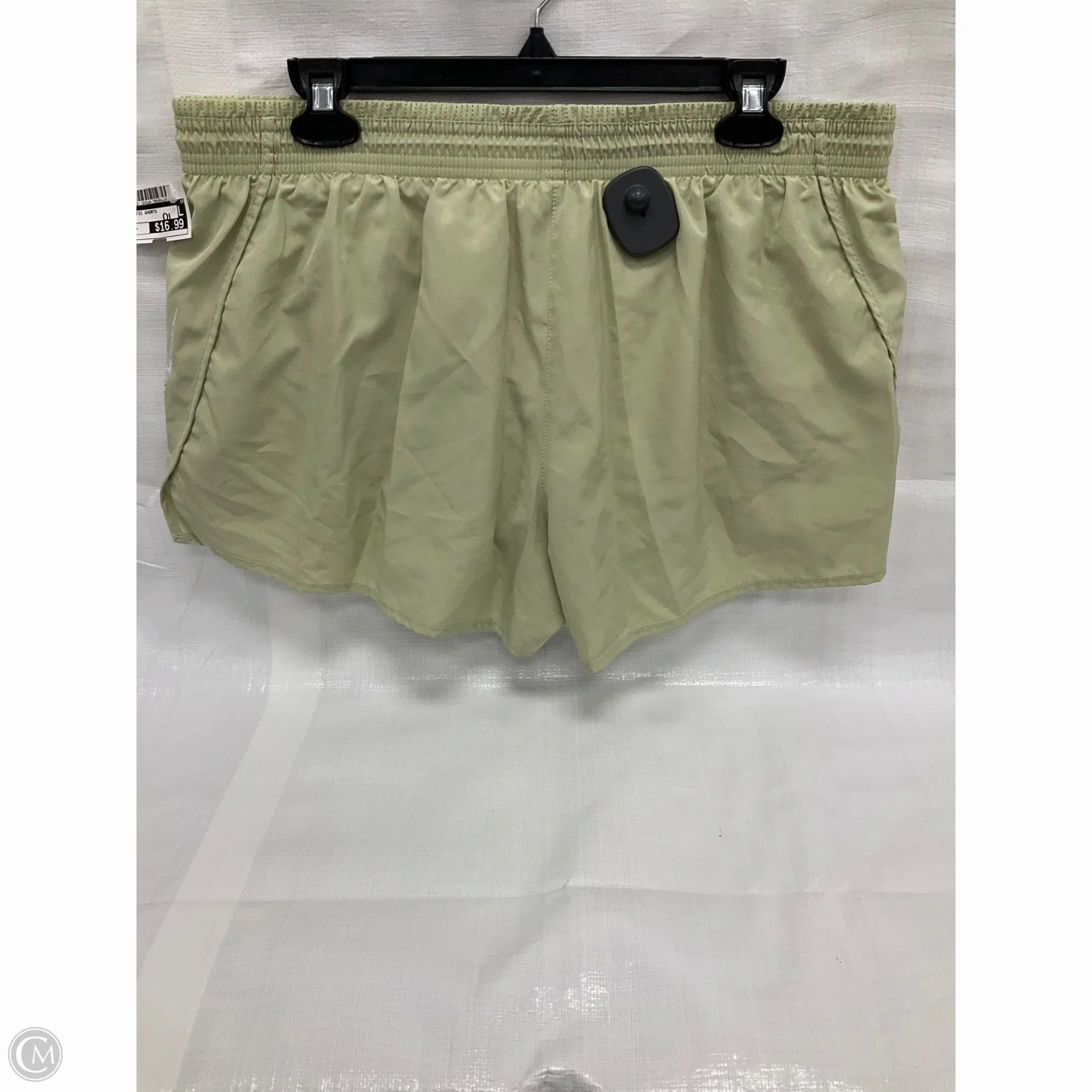 Athletic Shorts By Nike In Green, Size: Xl