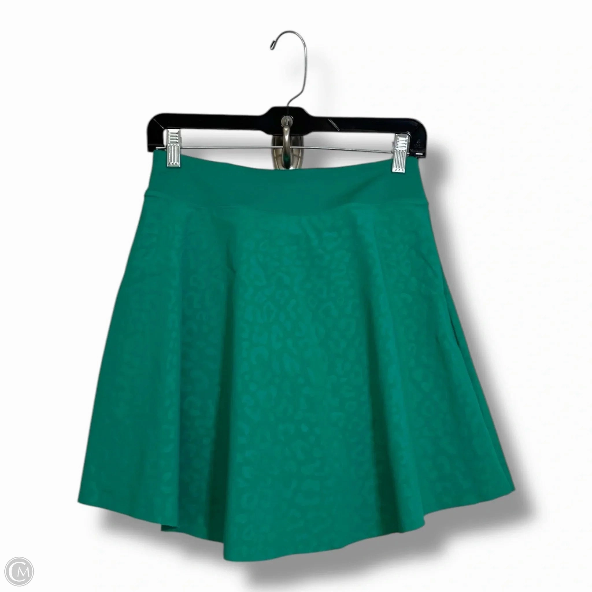 Athletic Skort By Nike Apparel In Green, Size: S