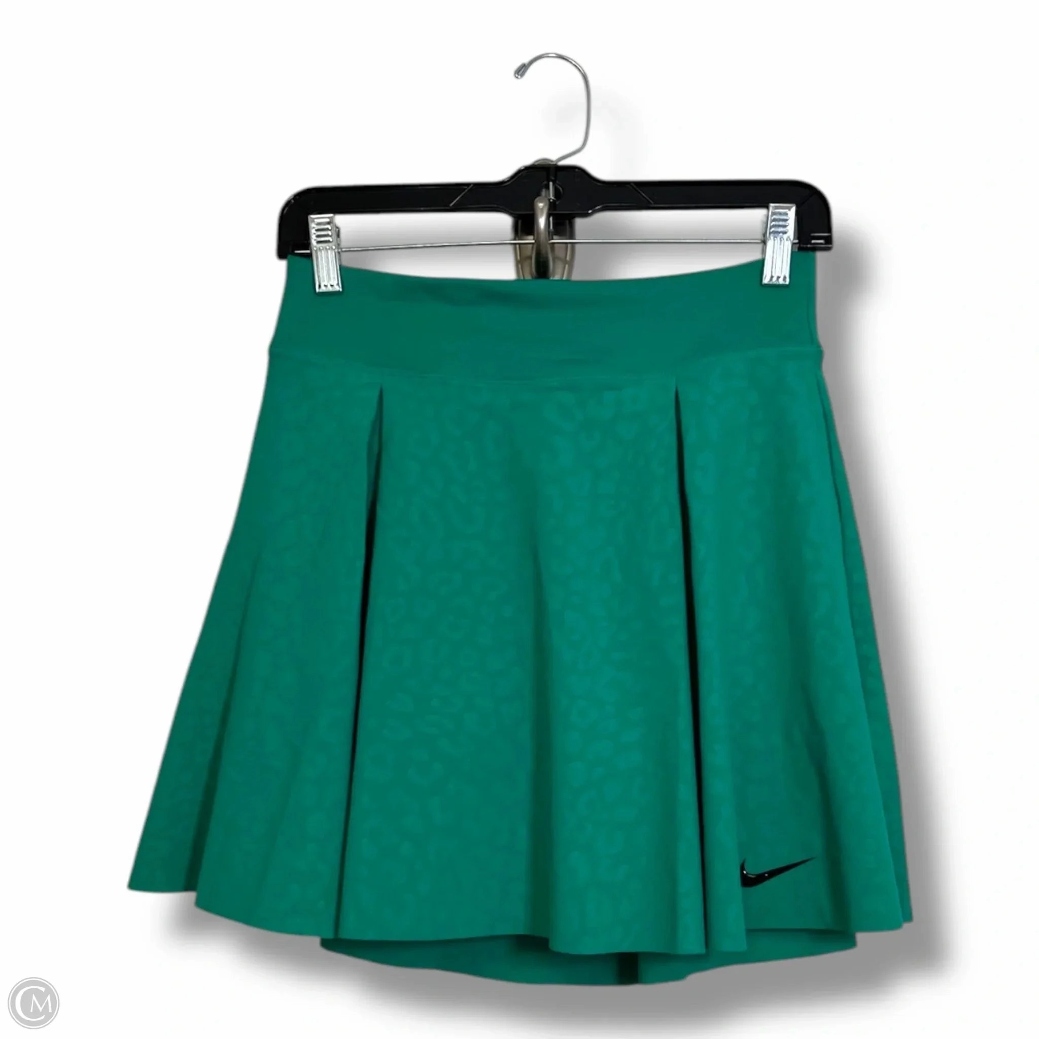 Athletic Skort By Nike Apparel In Green, Size: S