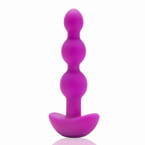 b-Vibe Triplet Anal Beads - Fuchsia