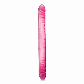 B Yours 18" Double Dildo - Pink