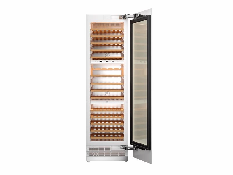 Bertazzoni REF24WCBPNV 24" Built-In Wine Cellar Column, Field Reversible Door Panel Ready Panel Ready
