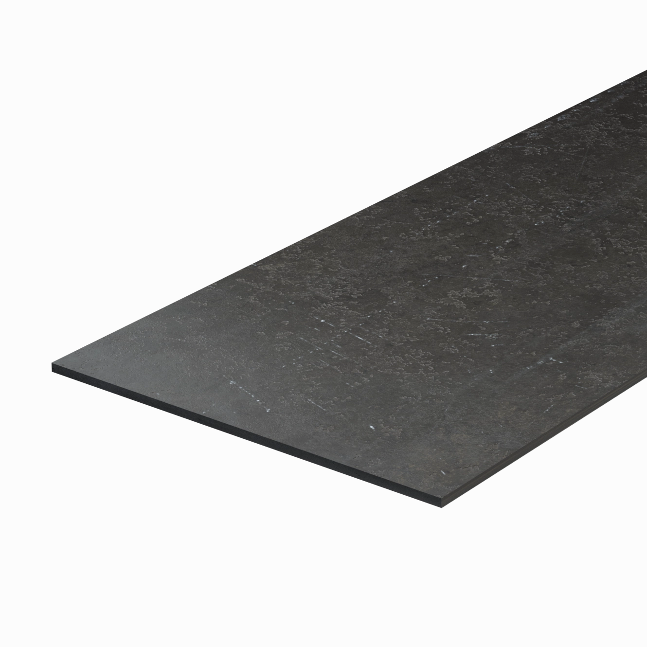 Black Steel Smooth Plate 1/2"