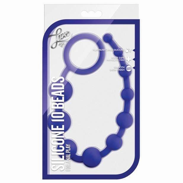Blush Novelties - Luxe Silicone 10 Anal Beads