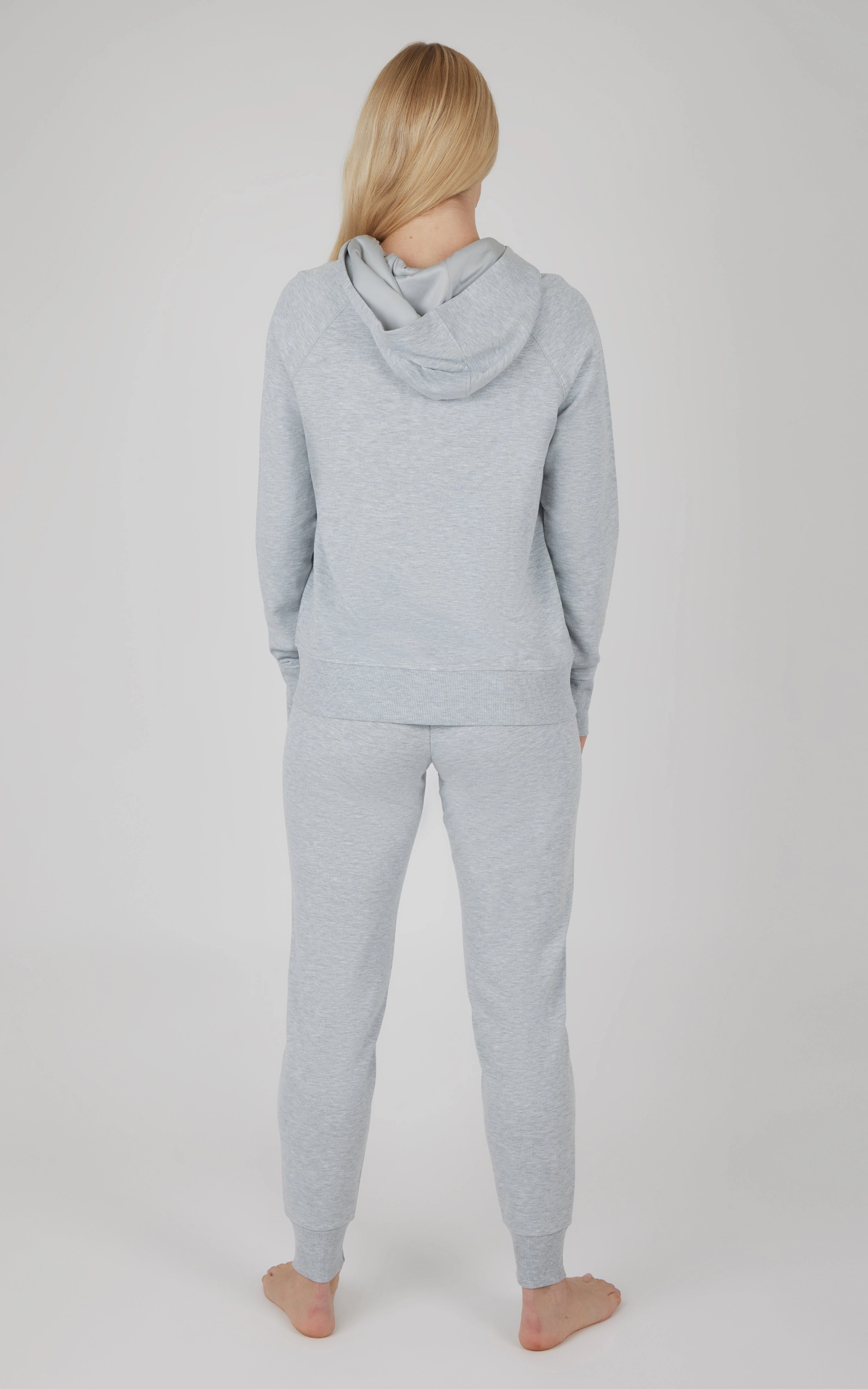 Brushed Terry Zip Hoodie and Jogger Set