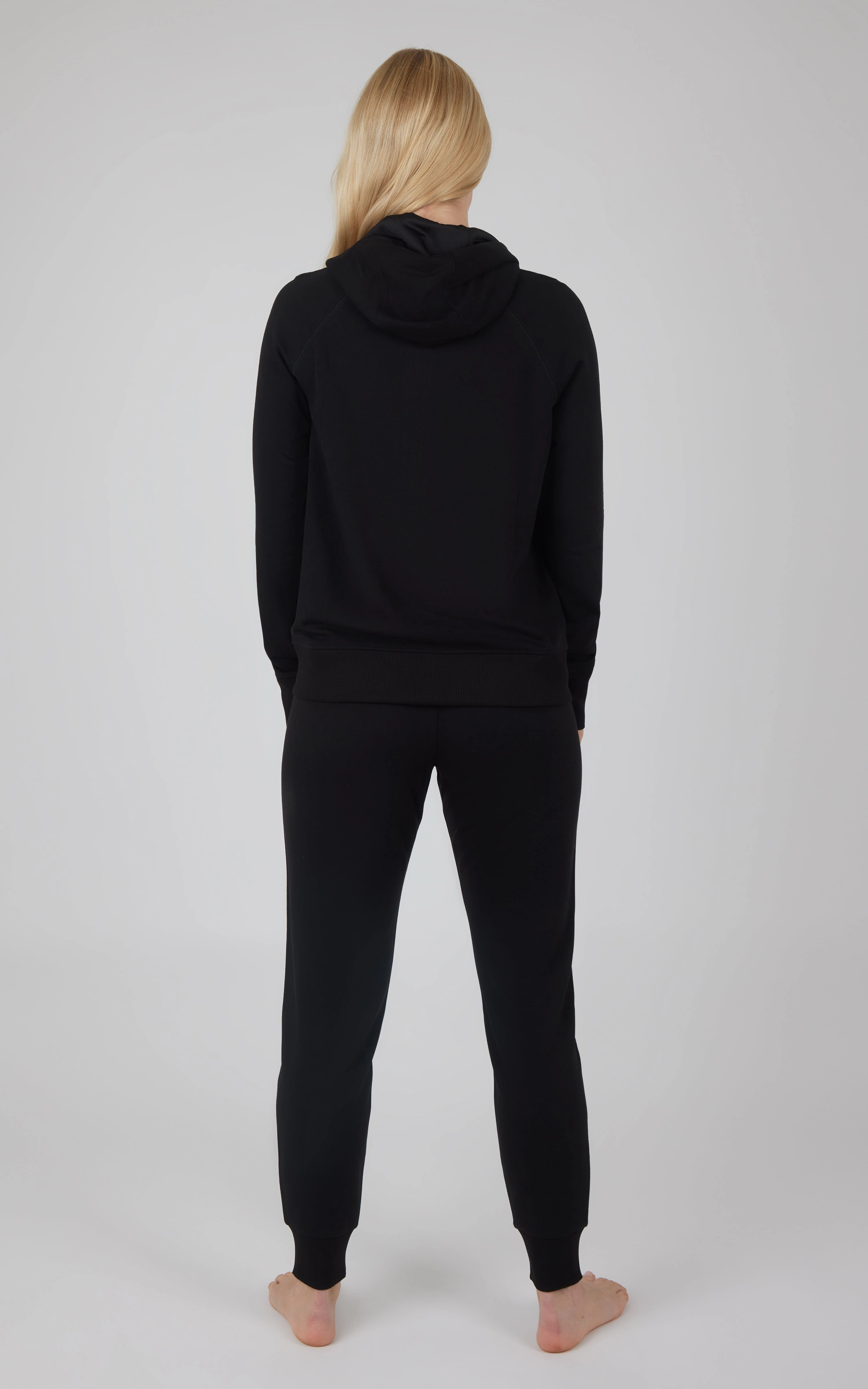 Brushed Terry Zip Hoodie and Jogger Set