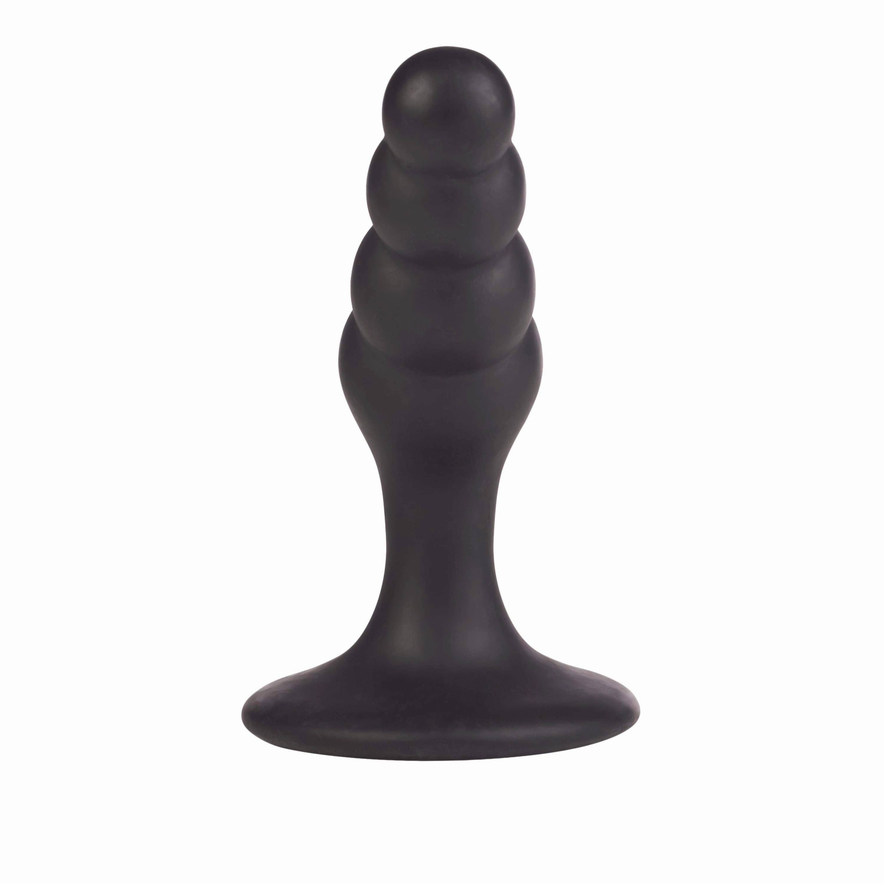 California Exotics - Dr Joel Kaplan Silicone Beaded Prostate Probe Anal Beads (Black)
