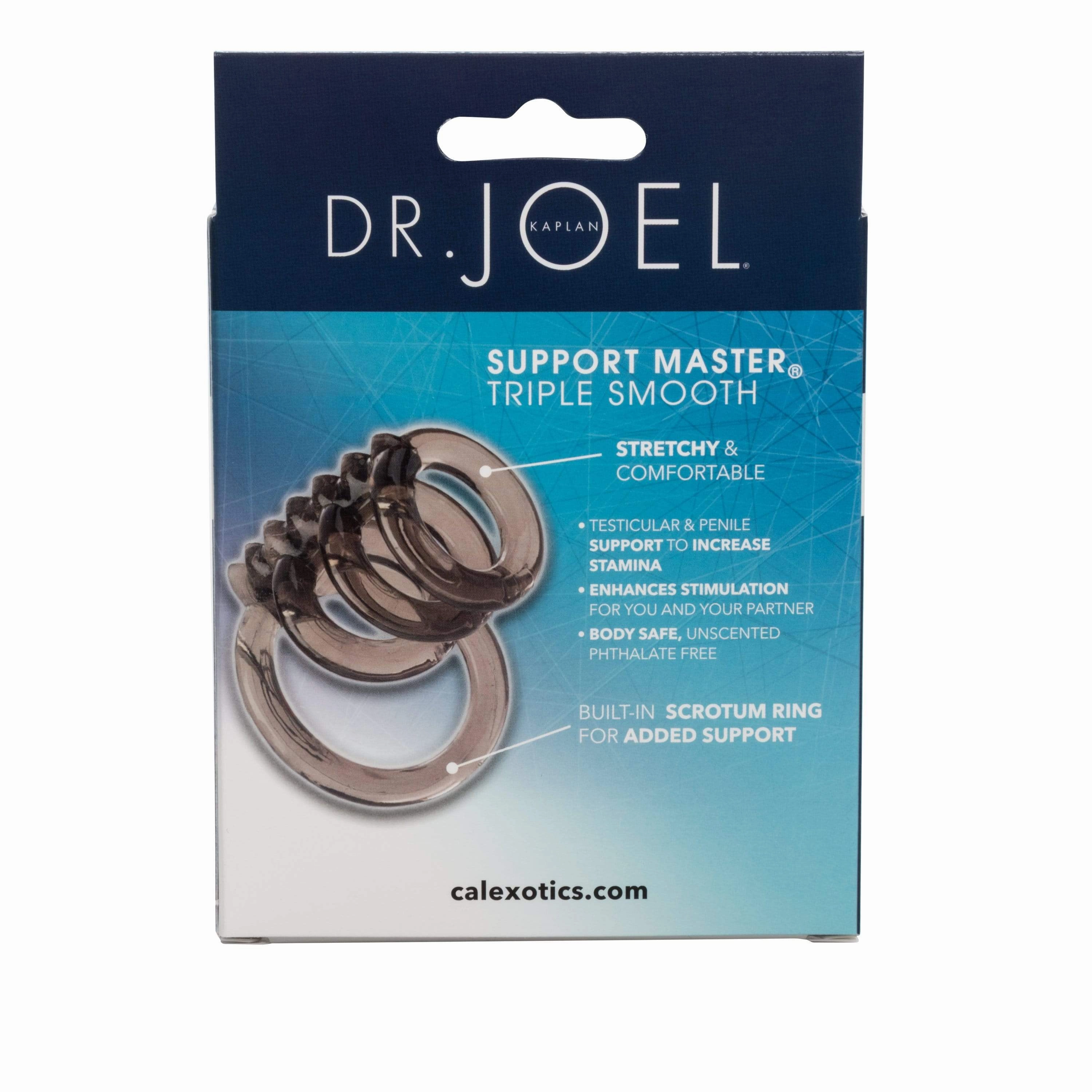 California Exotics - Dr Joel Kaplan Support Master Triple Smooth Cock Cage (Grey)