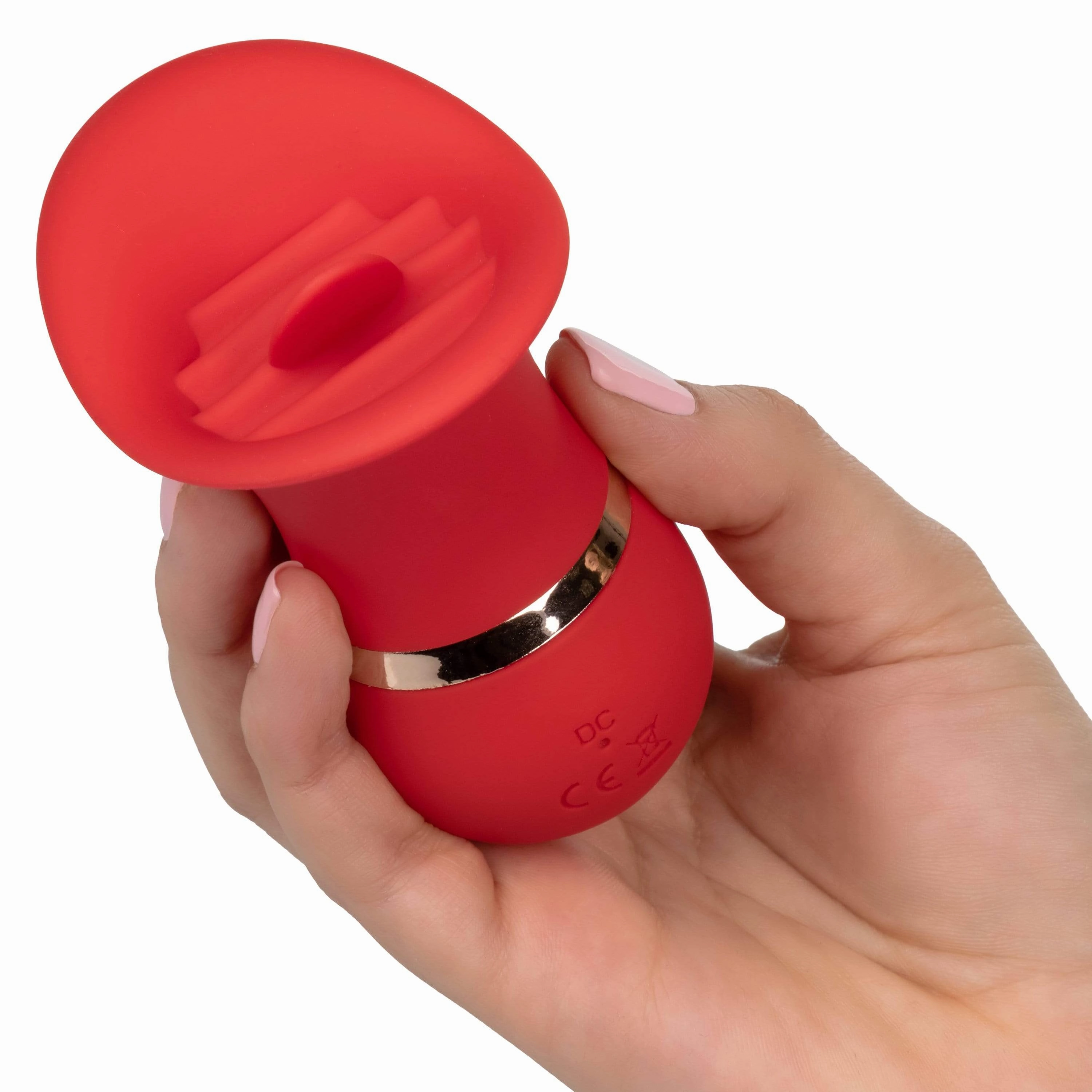 California Exotics - French Kiss Charmer Clit Massager (Red)