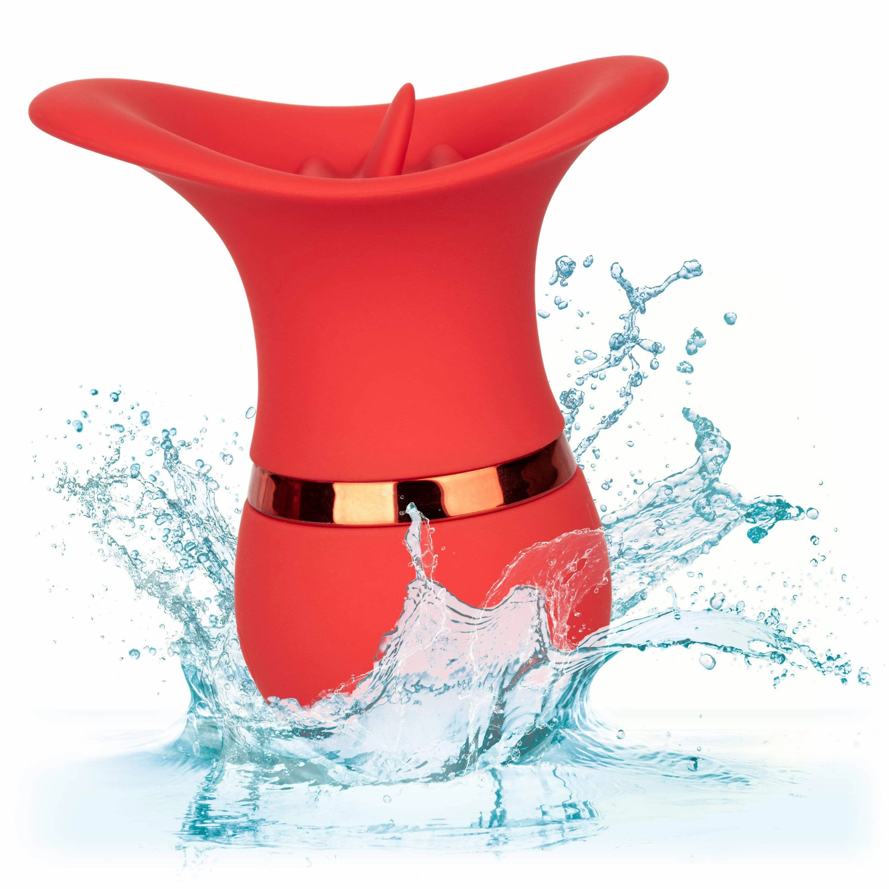 California Exotics - French Kiss Charmer Clit Massager (Red)