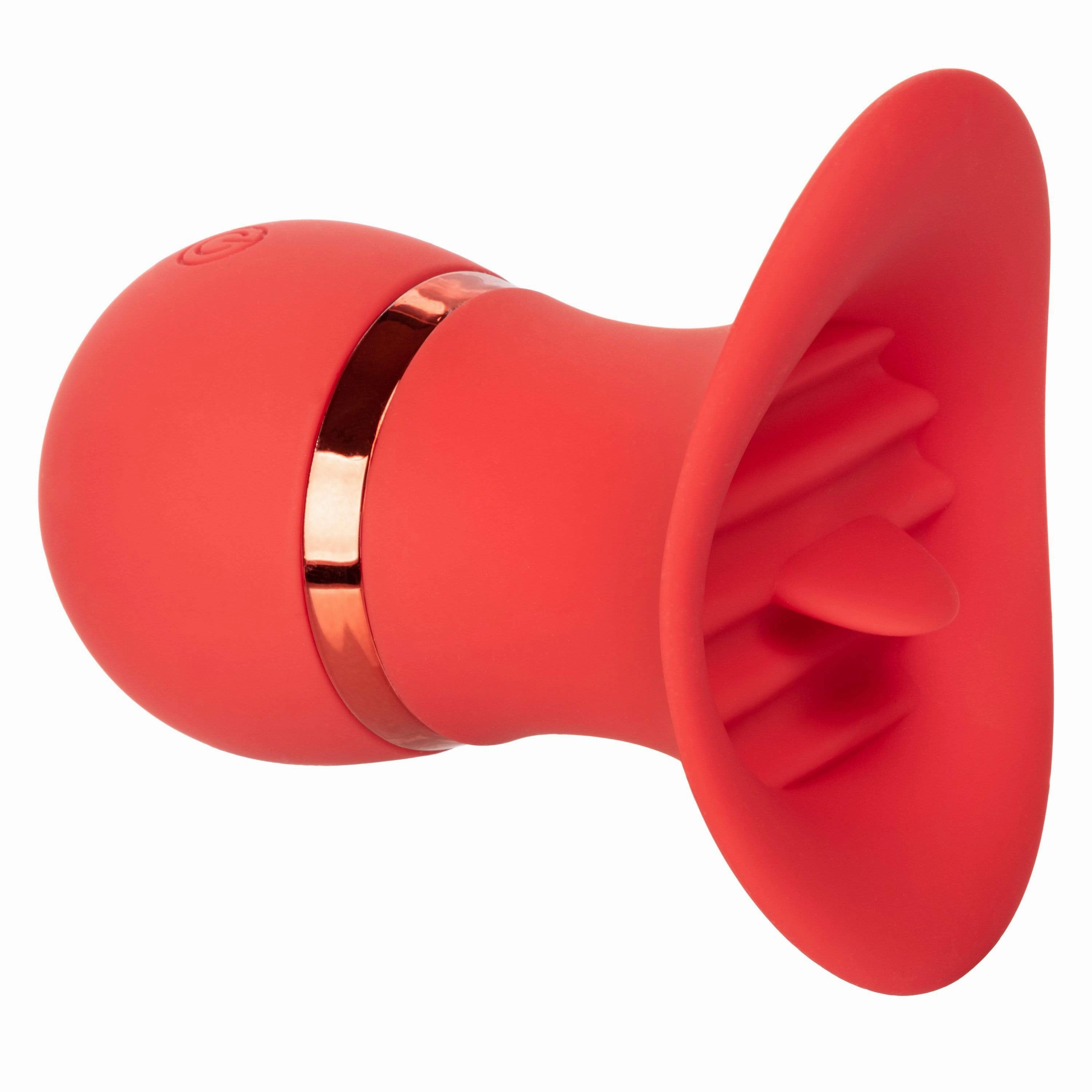 California Exotics - French Kiss Charmer Clit Massager (Red)