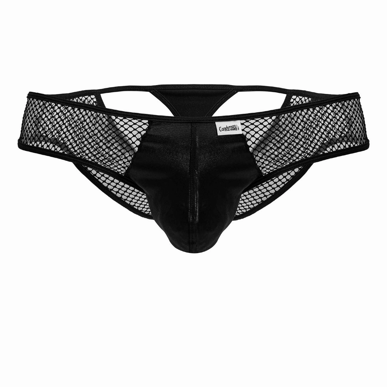 CandyMan 99826 Fishnet Thongs Color Black