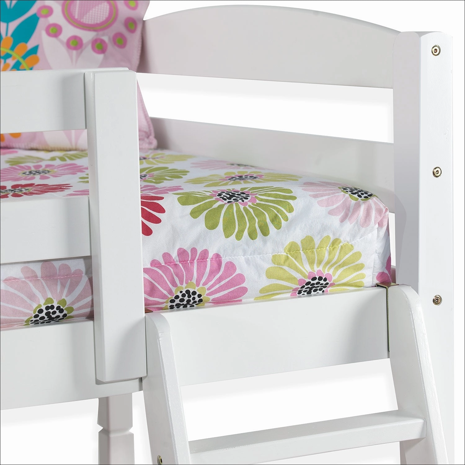 Charlie Twin Bunk Bed - White