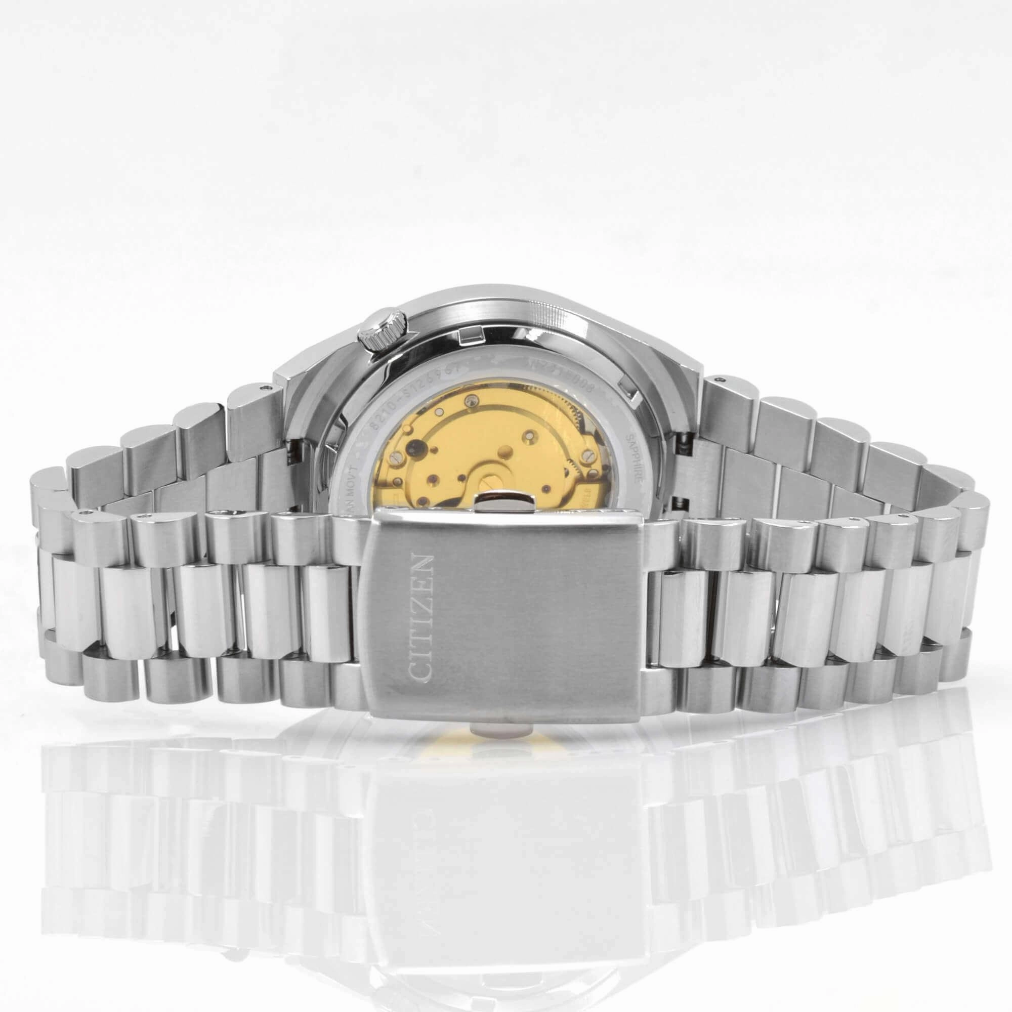Citizen Men's Watch - Tsuyosa Date Display Yellow Dial Steel Bracelet | NJ0150-56Z